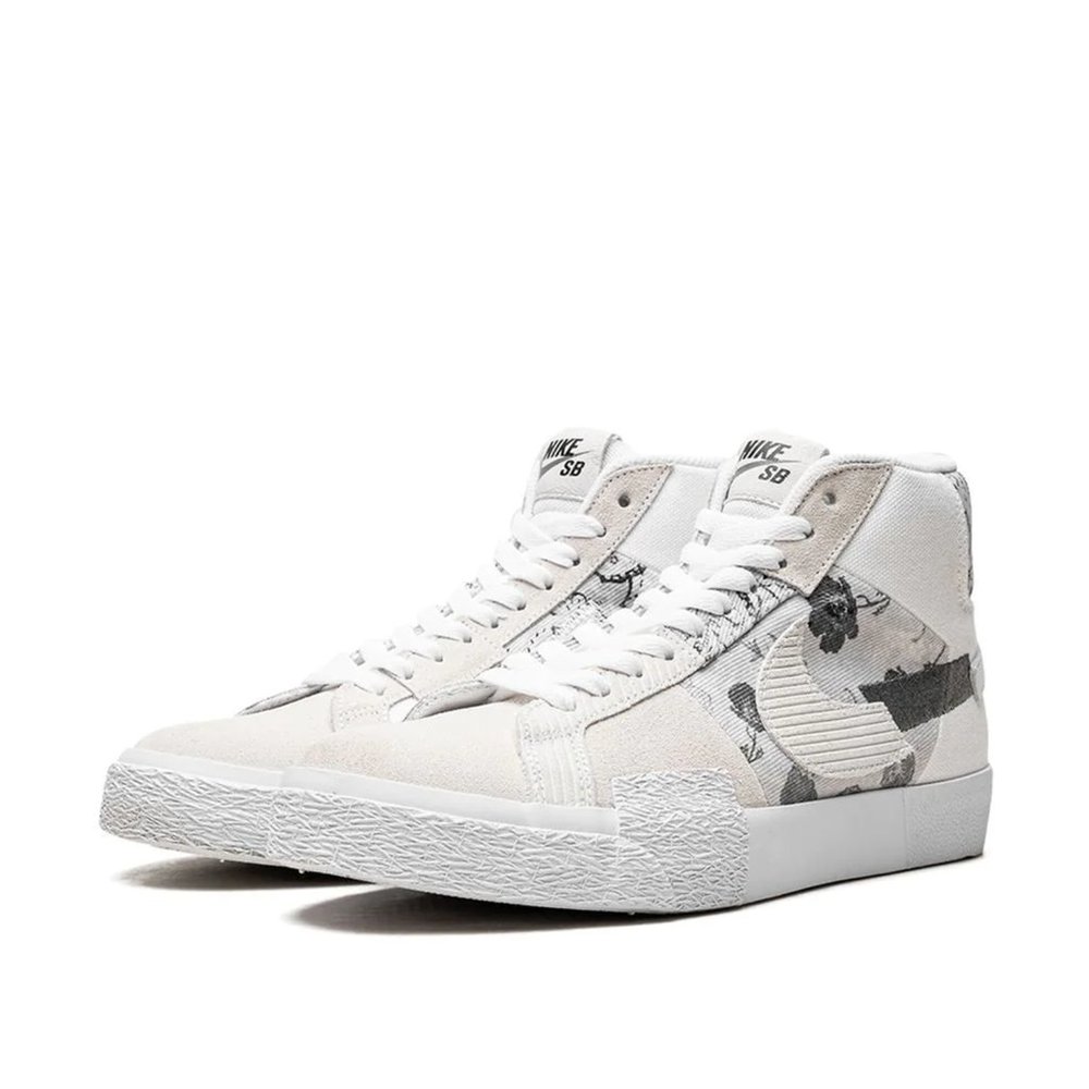 *Brand New* Nike SB Zoom Blazer Mid PRM ‘Floral White Grey" Size 13
